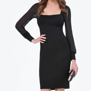 Bebe black Ponte dress